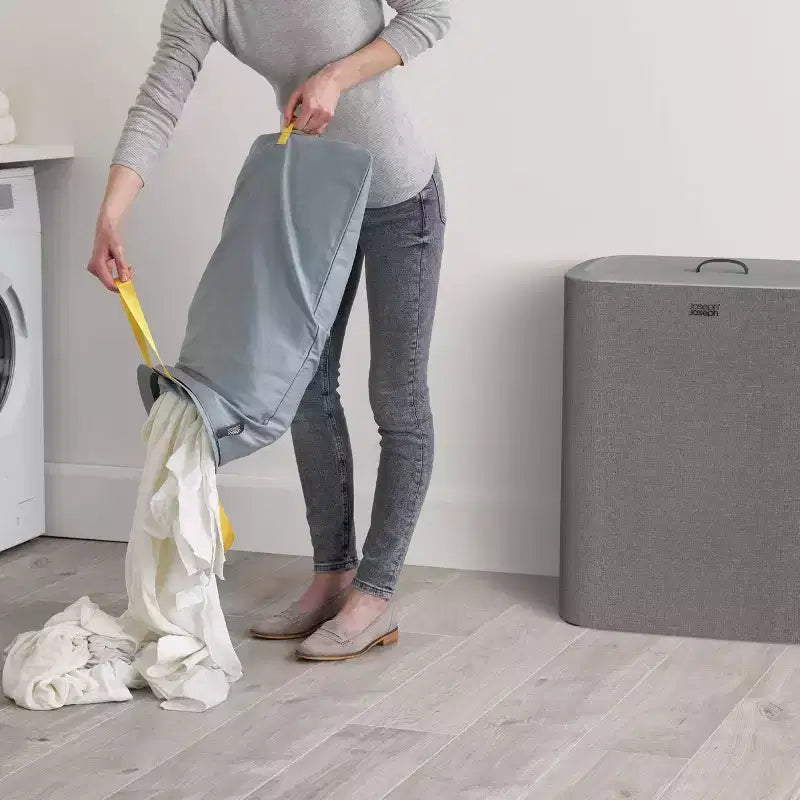 Joseph Joseph Tota Trio Panier à Linge 90L - Gris