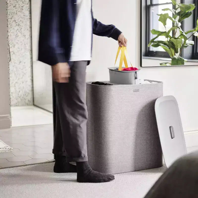 Joseph Joseph Tota Trio Panier à Linge 90L - Gris