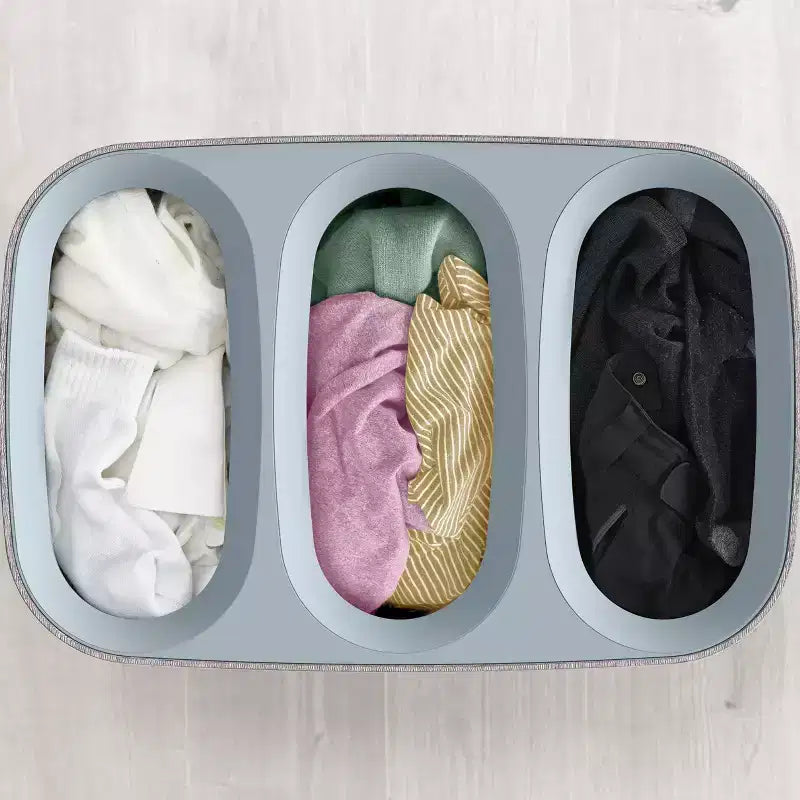 Joseph Joseph Tota Trio Panier à Linge 90L - Gris