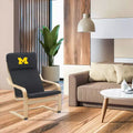 NCAA University of Michigan Bentwood Accent Chair