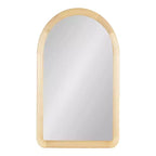 Miroir Mural Arqué Dessa 24"X36" Kate & Laurel All Things Decor Naturel
