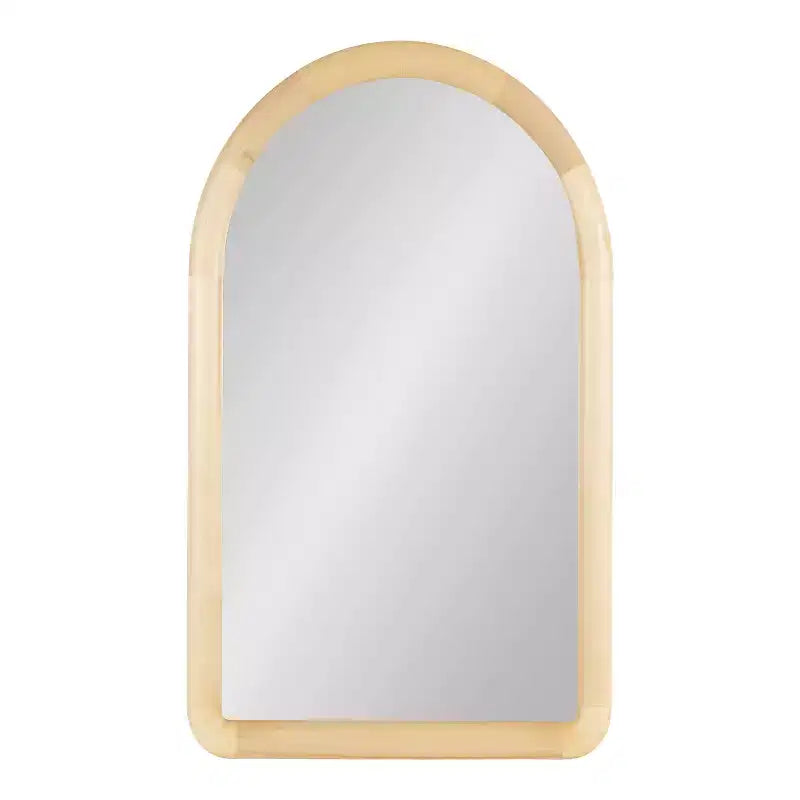 Miroir Mural Arqué Dessa 24"X36" Kate & Laurel All Things Decor Naturel