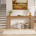 Tribesigns 70.9 inch Extra Long Console Table, Narrow Entryway Sofa Accent Table for Living Room Hallway