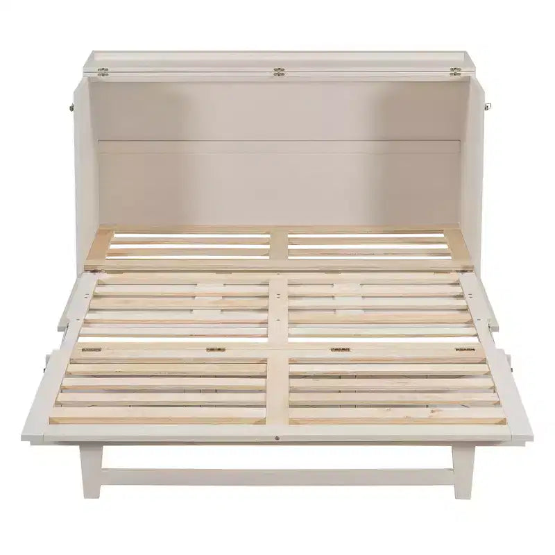 Lit escamotable grand lit Whisen Clever Design, peut être plié dans une armoire avec de grands tiroirs