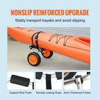 Chariot de kayak robuste VEVOR, capacité de charge de 113 kg