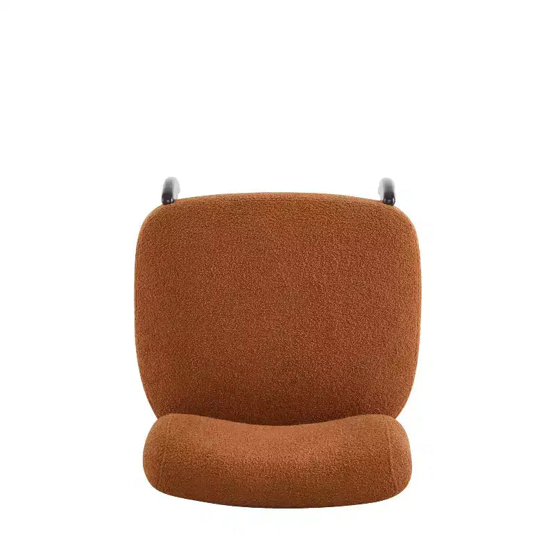 Christopher Knight Home Fauteuil d'appoint moderne en hévéa et tissu bouclé Pawel