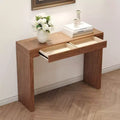 50 Wood Grain Bar Table with Drawers (Dark)