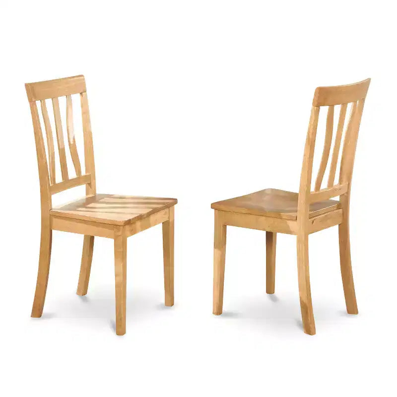 HomeStock Caan5c Oak Rectangle 5 Piece Dining Set