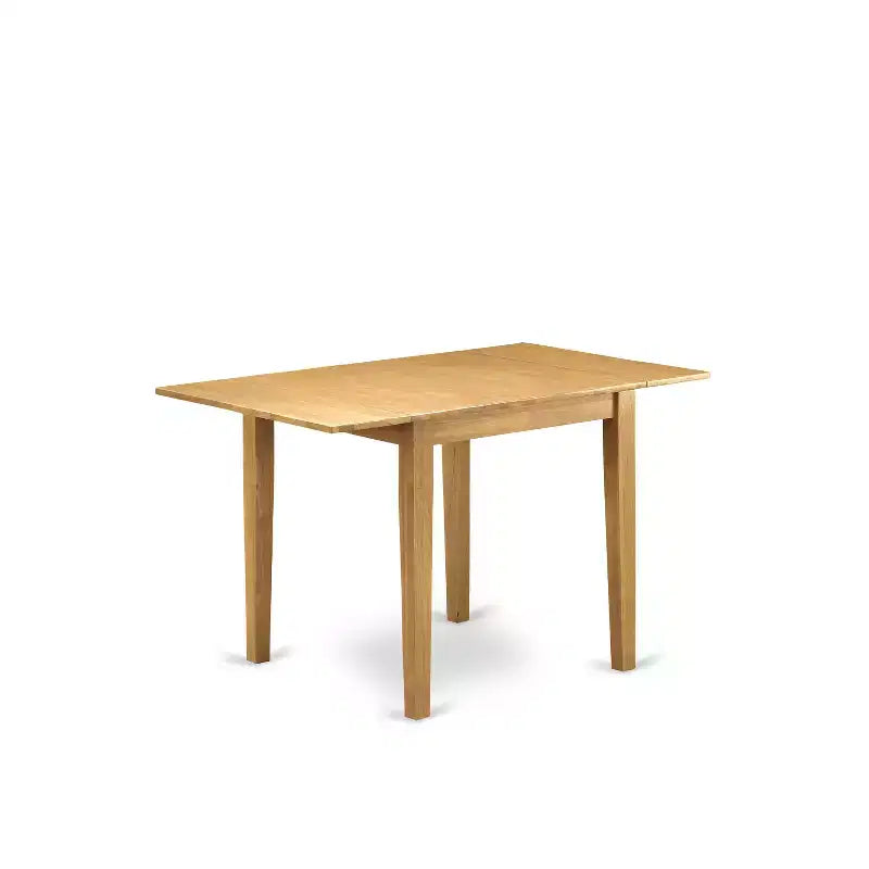 Ensemble de 5 pièces HomeStock : table et chaises de salle à manger en bois massif