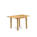 Ensemble de 5 pièces HomeStock : table et chaises de salle à manger en bois massif