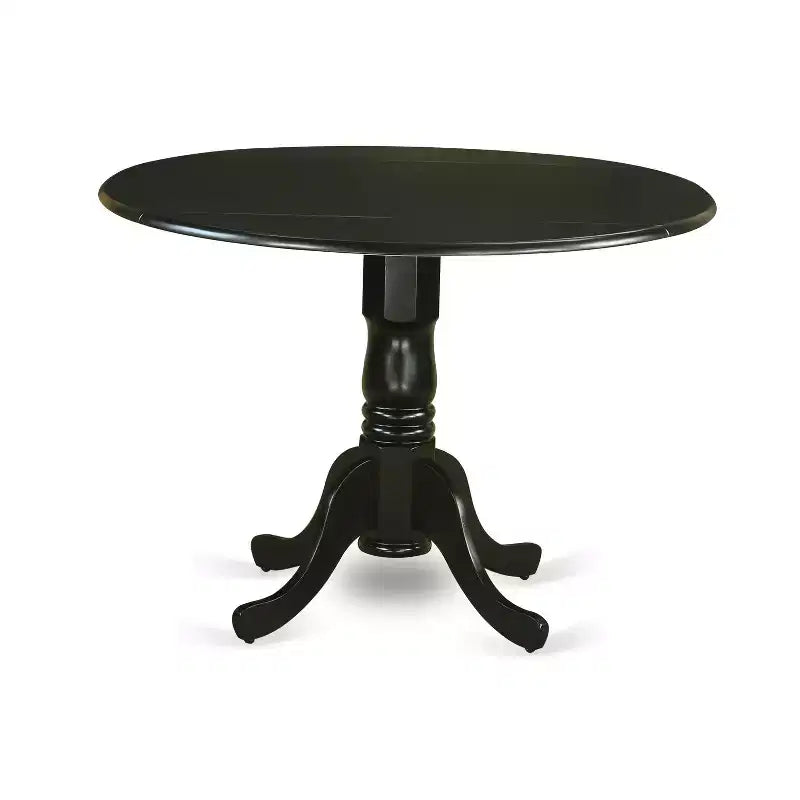 Ensemble de table à manger ronde avec abattants HomeStock de 42 pouces