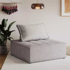 DHP Paloma Chaise Modulaire sans Accoudoirs Rembourrée avec Coussin de Dossier