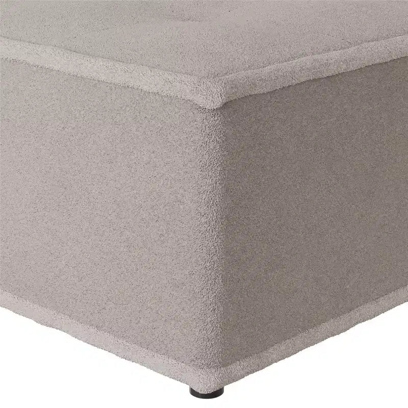 DHP Paloma Chaise Modulaire sans Accoudoirs Rembourrée avec Coussin de Dossier