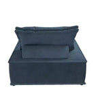 DHP Paloma Chaise Modulaire sans Accoudoirs Rembourrée avec Coussin de Dossier
