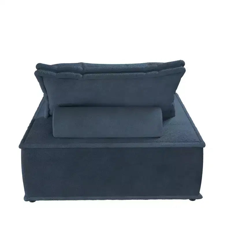 DHP Paloma Chaise Modulaire sans Accoudoirs Rembourrée avec Coussin de Dossier