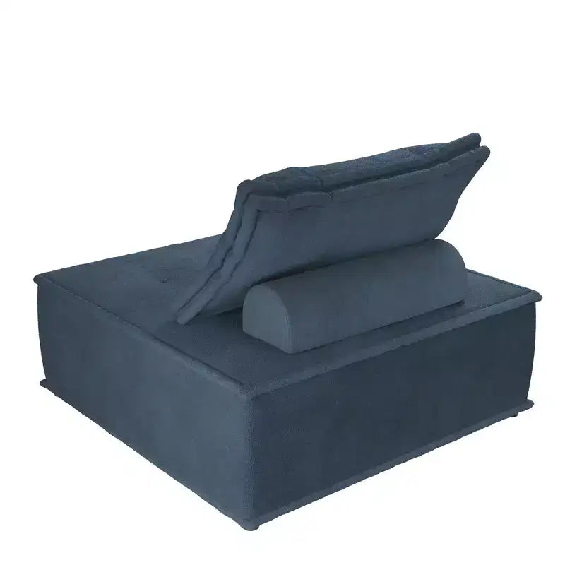 DHP Paloma Chaise Modulaire sans Accoudoirs Rembourrée avec Coussin de Dossier
