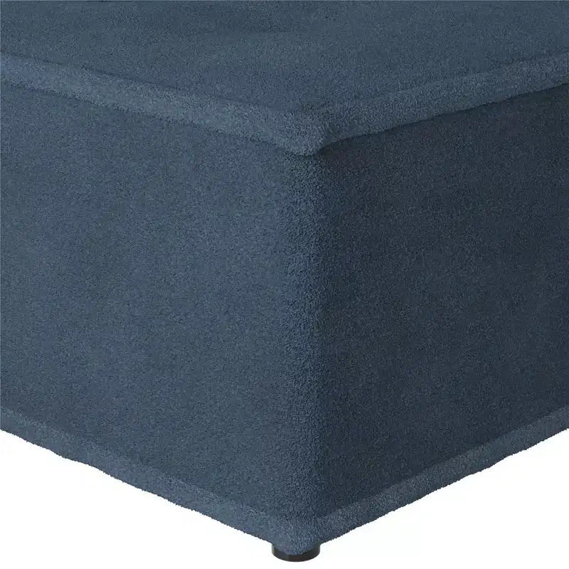 DHP Paloma Chaise Modulaire sans Accoudoirs Rembourrée avec Coussin de Dossier