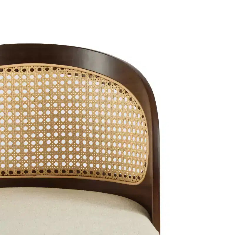 Christopher Knight Home Ovid Tabourets de bar contemporains en rotin et bois d'hévéa imitation cuir (lot de 2)