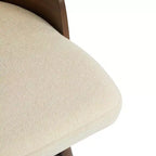 Christopher Knight Home Ovid Tabourets de bar contemporains en rotin et bois d'hévéa imitation cuir (lot de 2)