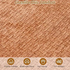 Canapé sectionnel modulaire incurvé de 269 cm avec méridienne et fonction couchage, en tissu chenille, aucun assemblage requis pour salon/appartement/chambre à coucher