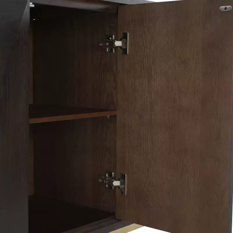 Christopher Knight Home Tamid Modern Wide Handcrafted Sideboard with Adjustable Shelves