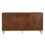 Christopher Knight Home Tamid Modern Wide Handcrafted Sideboard with Adjustable Shelves