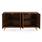 Christopher Knight Home Tamid Modern Wide Handcrafted Sideboard with Adjustable Shelves