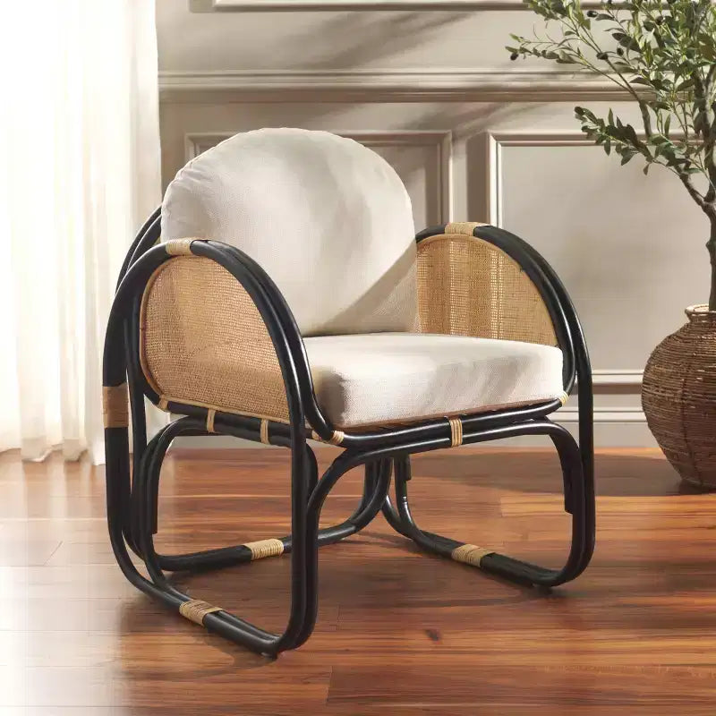 Fauteuil d'appoint Constella avec coussin - ACH6532 - Safavieh