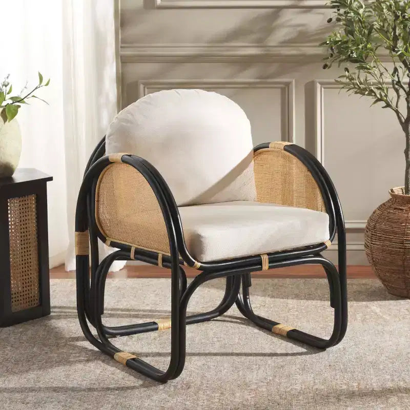 Fauteuil d'appoint Constella avec coussin - ACH6532 - Safavieh