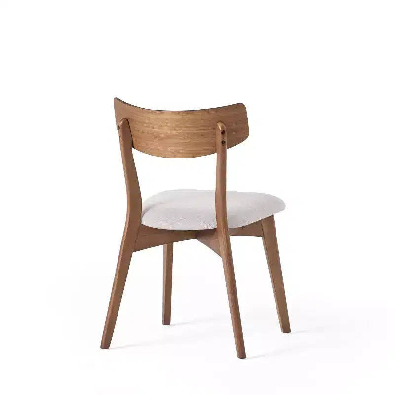 Ensemble de salle à manger Christopher Knight Home Shari 7 pièces en bois d'hévéa rembourré de style moderne du milieu du siècle
