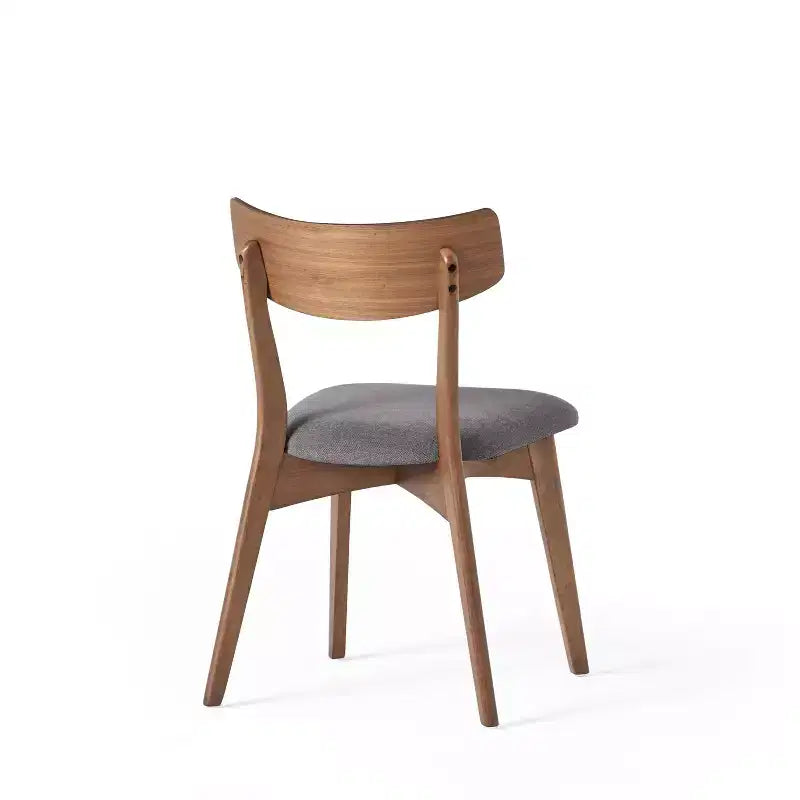 Ensemble de salle à manger Christopher Knight Home Shari 7 pièces en bois d'hévéa rembourré de style moderne du milieu du siècle