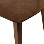 Ensemble de salle à manger Christopher Knight Home Shari 7 pièces en bois d'hévéa rembourré de style moderne du milieu du siècle