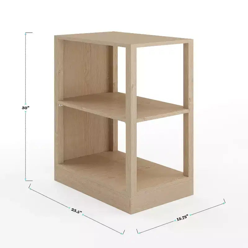 Bibliothèque modulaire à 2 niveaux Martha Stewart Kayden Home Office