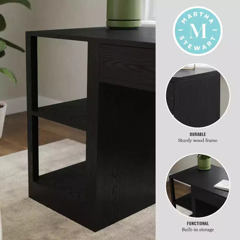 Bibliothèque modulaire à 2 niveaux Martha Stewart Kayden Home Office