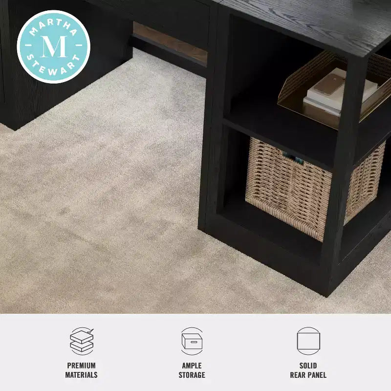 Bibliothèque modulaire à 2 niveaux Martha Stewart Kayden Home Office
