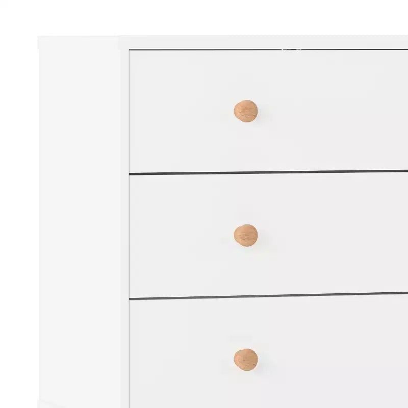 Commode en bois à 3 tiroirs Buzz & Bloom pour petites chambres d'enfants