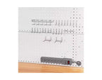 Seville Classics UltraHD Lighted Workcenter w/ Wood Top and Pegboard