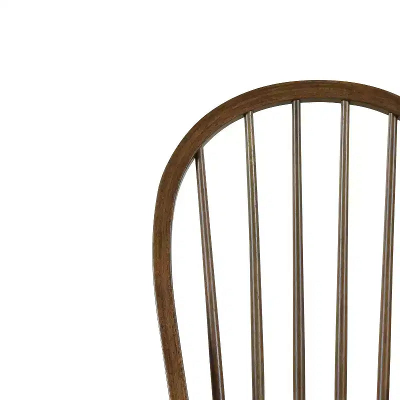 Christopher Knight Home Jafet Chaises de salle à manger sans accoudoirs à dossier haut en fuseau de ferme (Lot de 2)