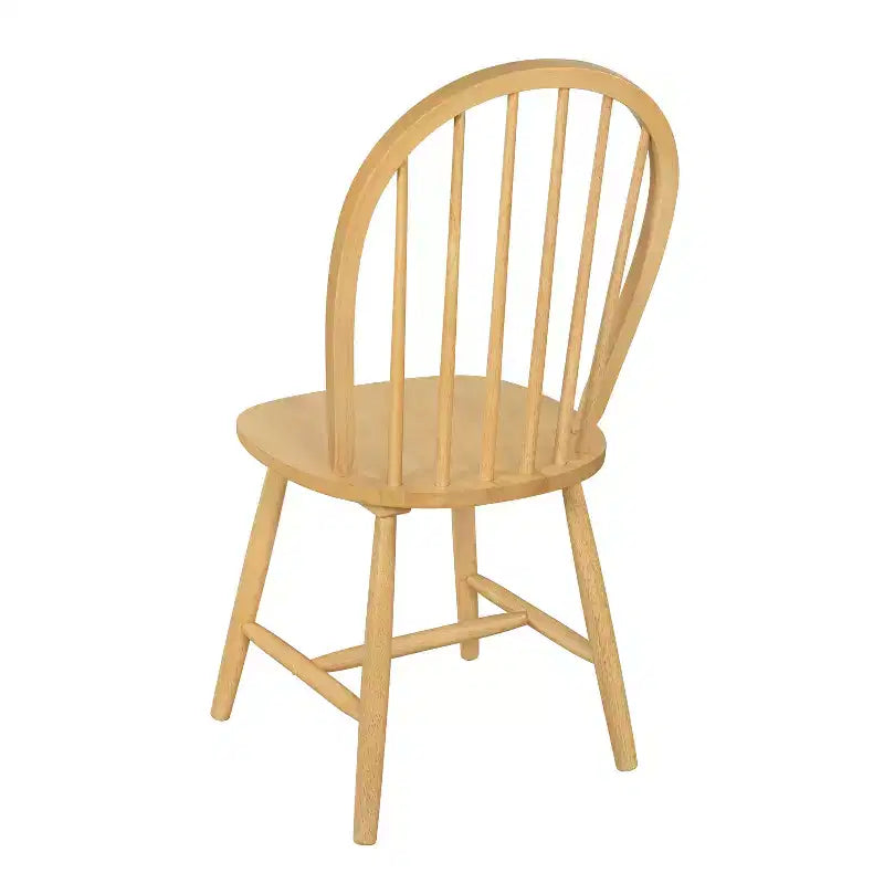 Christopher Knight Home Jafet Chaises de salle à manger sans accoudoirs à dossier haut en fuseau de ferme (Lot de 2)