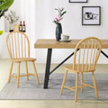 Christopher Knight Home Jafet Farmhouse High Back Spindle Dining Armless Chairs (Set of 2)