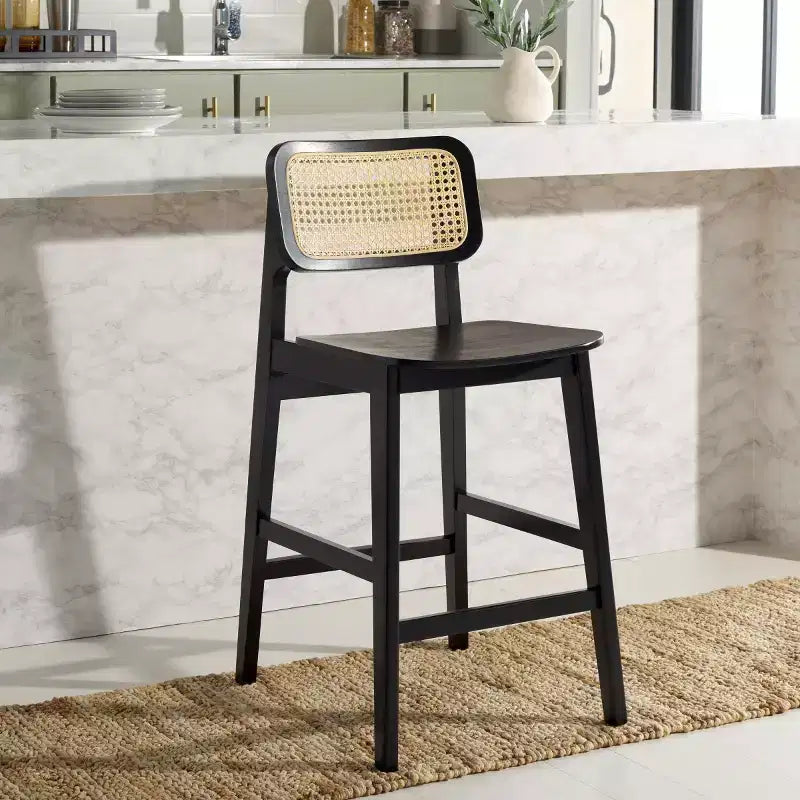 Luz Cane Counter Stool - BST1509 - Safavieh