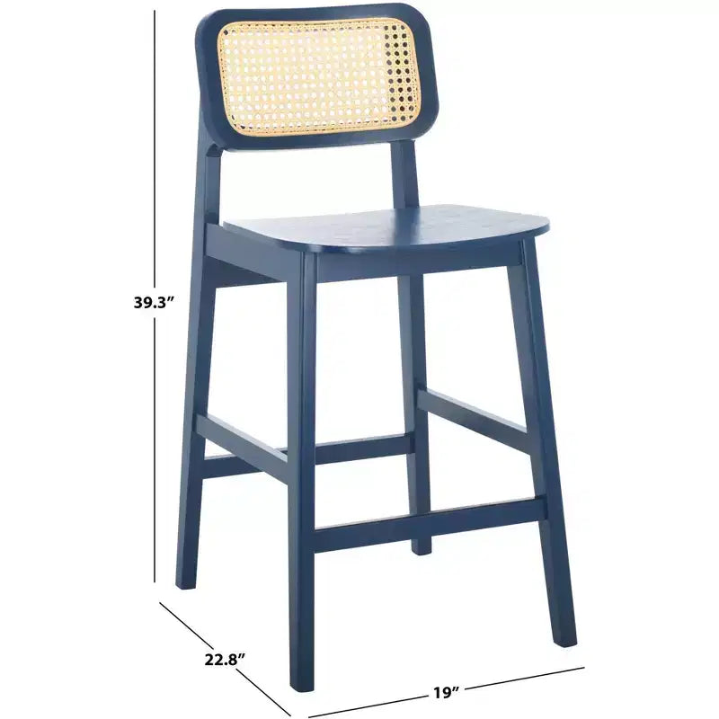 Luz Cane Counter Stool - BST1509 - Safavieh