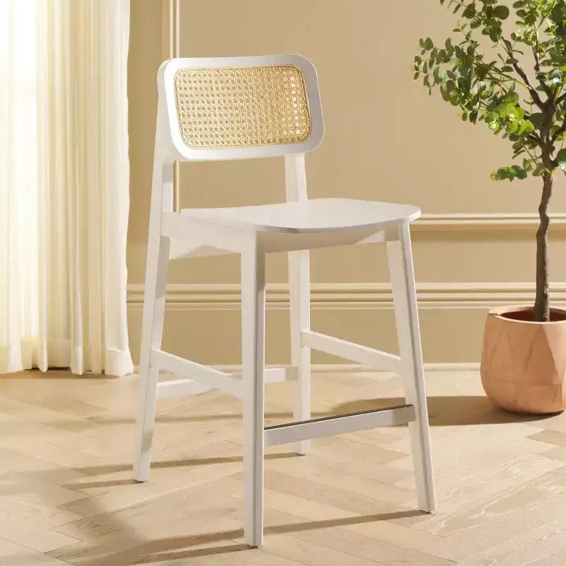 Luz Cane Counter Stool - BST1509 - Safavieh