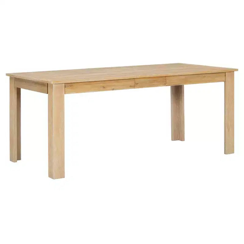 Ensemble de salle à manger 7 pièces en bois Whisen, table extensible multifonctionnelle, 12 rallonges et 2 tiroirs, 6 chaises de salle à manger