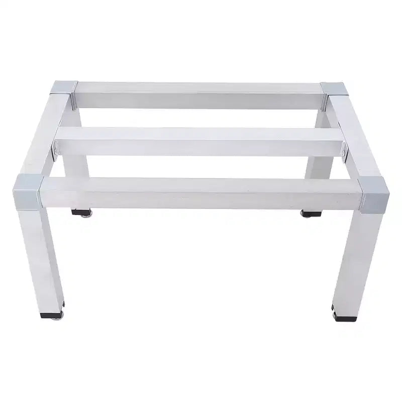 Étagère de stockage en aluminium, capacité de 450 kg, étagère basse pour le stockage hors sol dans les restaurants, les cuisines et les épiceries