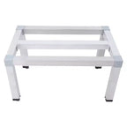 Étagère de stockage en aluminium, capacité de 450 kg, étagère basse pour le stockage hors sol dans les restaurants, les cuisines et les épiceries