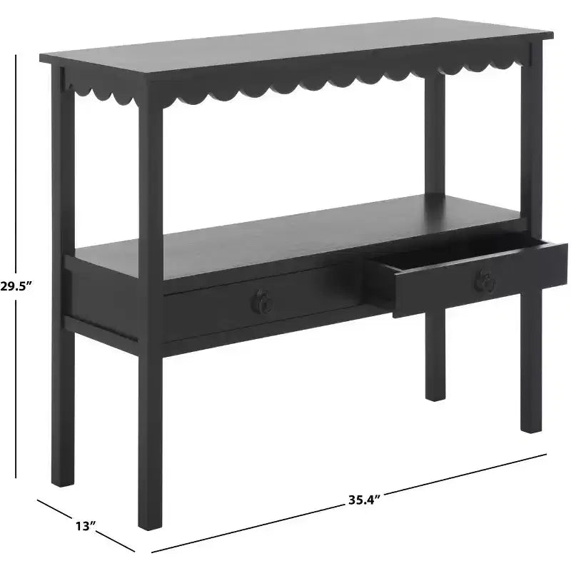 Console basse Haven à 2 tiroirs - CNS5741 -Safavieh