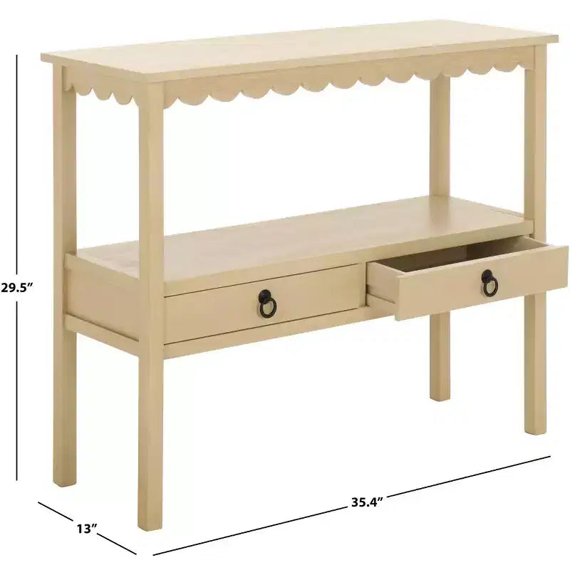 Console basse Haven à 2 tiroirs - CNS5741 -Safavieh