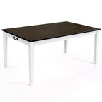 Subrtex Solid Wood Base Dining Table