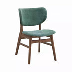 Simple Relax Lot de 2 chaises d'appoint rembourrées avec dossier incurvé